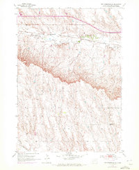 New Underwood SW 1953 topographic map thumbnail