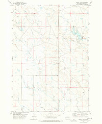 Newell Lake 1977 topographic map thumbnail