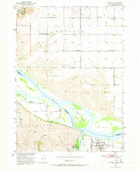 Niobrara 1950 topographic map thumbnail