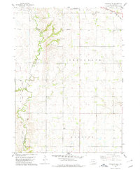 Niobrara NE 1978 topographic map thumbnail