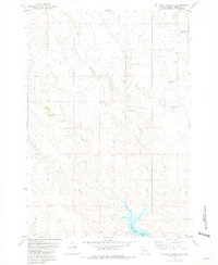 No Heart Creek NE 1981 topographic map thumbnail
