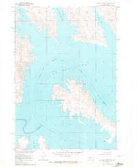 No Heart Creek SW 1969 topographic map thumbnail