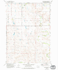 North Of Shelby 1973 topographic map thumbnail