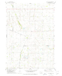 Oak Hollow 1978 topographic map thumbnail