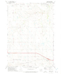 Okaton 1972 topographic map thumbnail