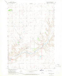Okobojo NE 1965 topographic map thumbnail