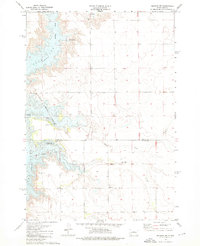 Okobojo SW 1973 topographic map thumbnail