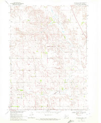 Olsonville NW 1969 topographic map thumbnail