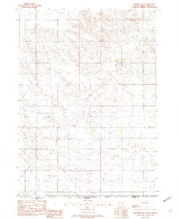 Olsonville SE 1982 topographic map thumbnail