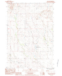 Opal East 1983 topographic map thumbnail