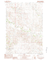 Opal West SE 1983 topographic map thumbnail