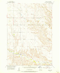 Owanka 1954 topographic map thumbnail