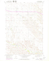Owanka 1954 topographic map thumbnail