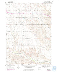 Owanka 1954 topographic map thumbnail