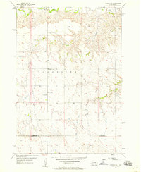 Owanka NE 1957 topographic map thumbnail