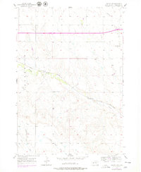 Owanka SW 1957 topographic map thumbnail