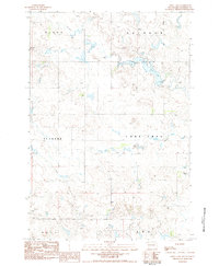 Owen Lake 1983 topographic map thumbnail