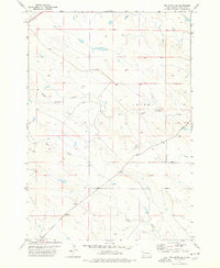 Owl Butte SE 1977 topographic map thumbnail