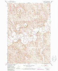 Parade NE 1952 topographic map preview