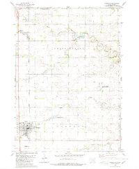 Parkston 1980 topographic map thumbnail