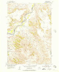 Pedro 1955 topographic map preview