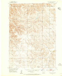 Philip Junction 1953 topographic map thumbnail