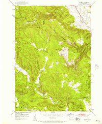 Piedmont 1953 topographic map thumbnail