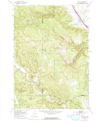 Piedmont 1953 topographic map thumbnail
