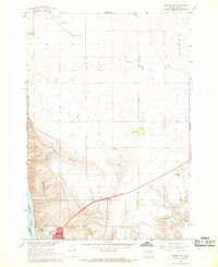 Pierre NE 1967 topographic map thumbnail