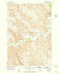 Pierre SW 1953 topographic map thumbnail
