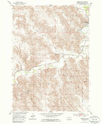 Pierre SW 1953 topographic map thumbnail