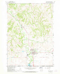Pine Ridge 1967 topographic map thumbnail