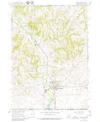 Pine Ridge 1967 topographic map thumbnail