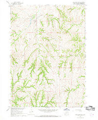 Pine Ridge NE 1967 topographic map thumbnail