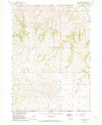 Pine Ridge SW 1967 topographic map thumbnail