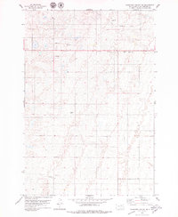 Plainview Colony NE 1978 topographic map thumbnail