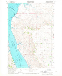 Pollock SE 1965 topographic map thumbnail