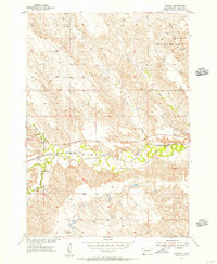 Powell 1954 topographic map thumbnail