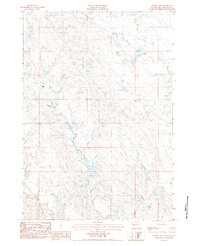 Powell NW 1983 topographic map thumbnail