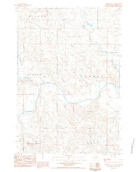 Prairie City NE 1983 topographic map preview