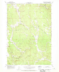 Preacher Spring 1956 topographic map thumbnail