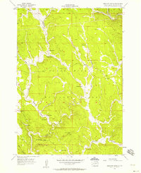 Preacher Spring 1956 topographic map thumbnail