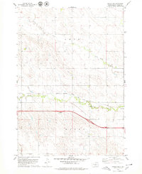 Presho NW 1978 topographic map preview