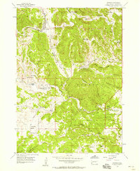Pringle 1956 topographic map thumbnail