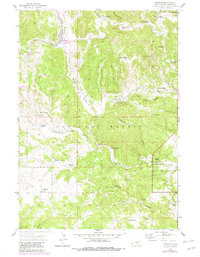 Pringle 1956 topographic map thumbnail