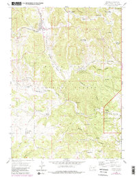 Pringle 1956 topographic map thumbnail