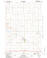 Pukwana 1983 topographic map thumbnail