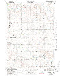 Pukwana NE 1983 topographic map thumbnail