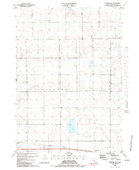 Pukwana SE 1983 topographic map thumbnail