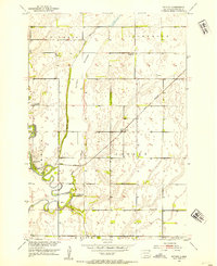 Putney 1952 topographic map preview
